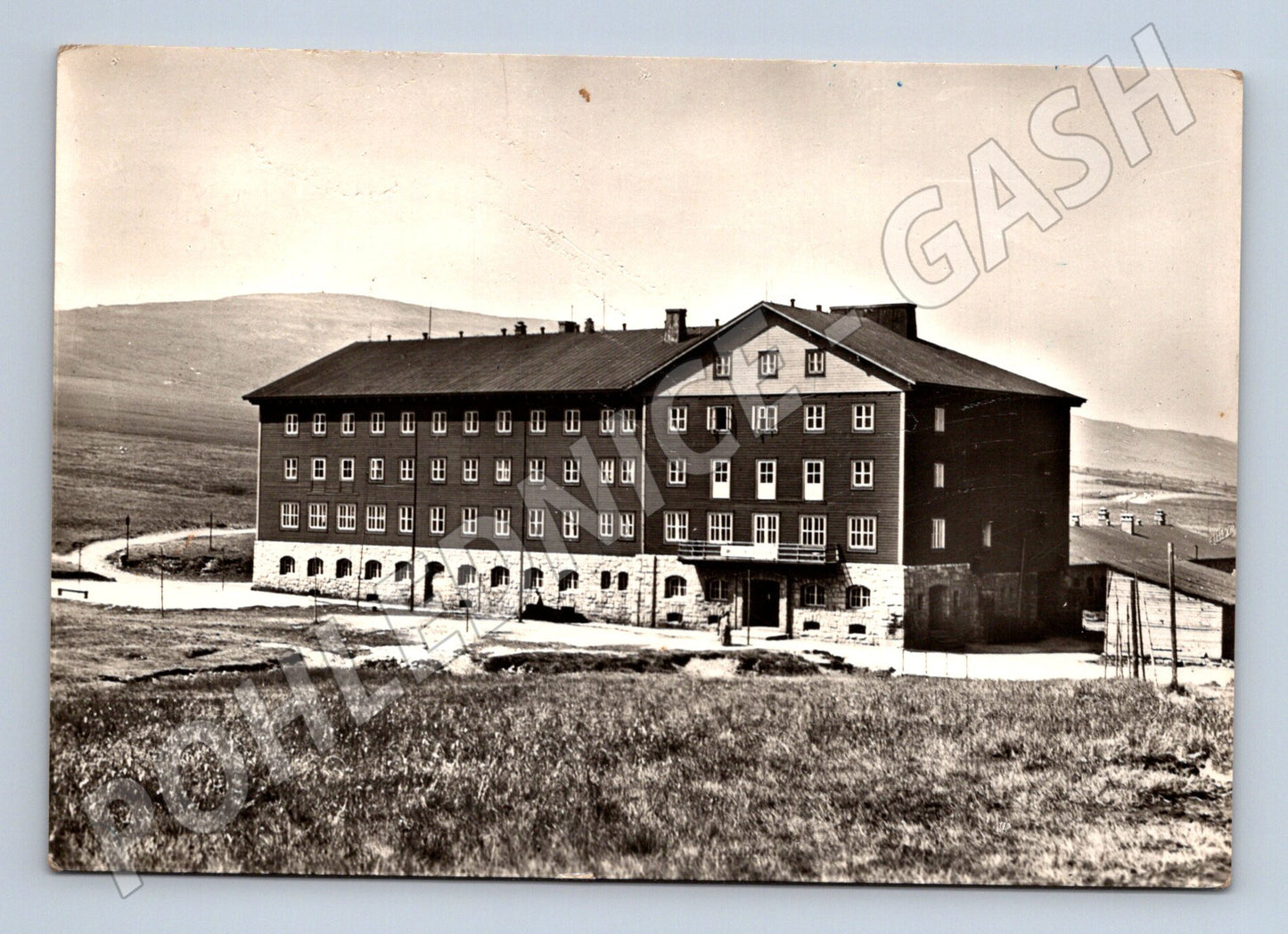 Pohlednice Krkonoše Luční bouda 1957 (M28288)