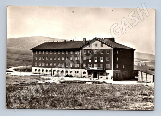 Pohlednice Krkonoše Luční bouda 1957 (M28288)