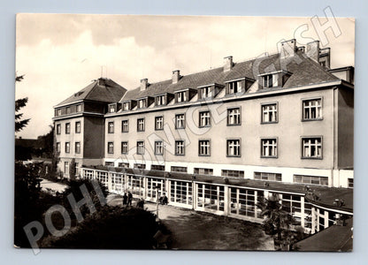 Pohlednice Bohdaneč Lázeňský dům Fučík 1963 (M28289)
