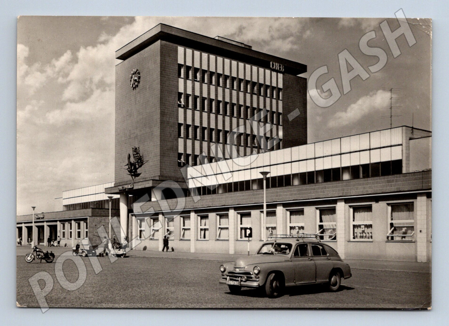 Pohlednice Košice nádraží 1968 (M28296)