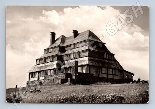 Pohlednice Orlické hory chata Šerlich 1930s (M28302)