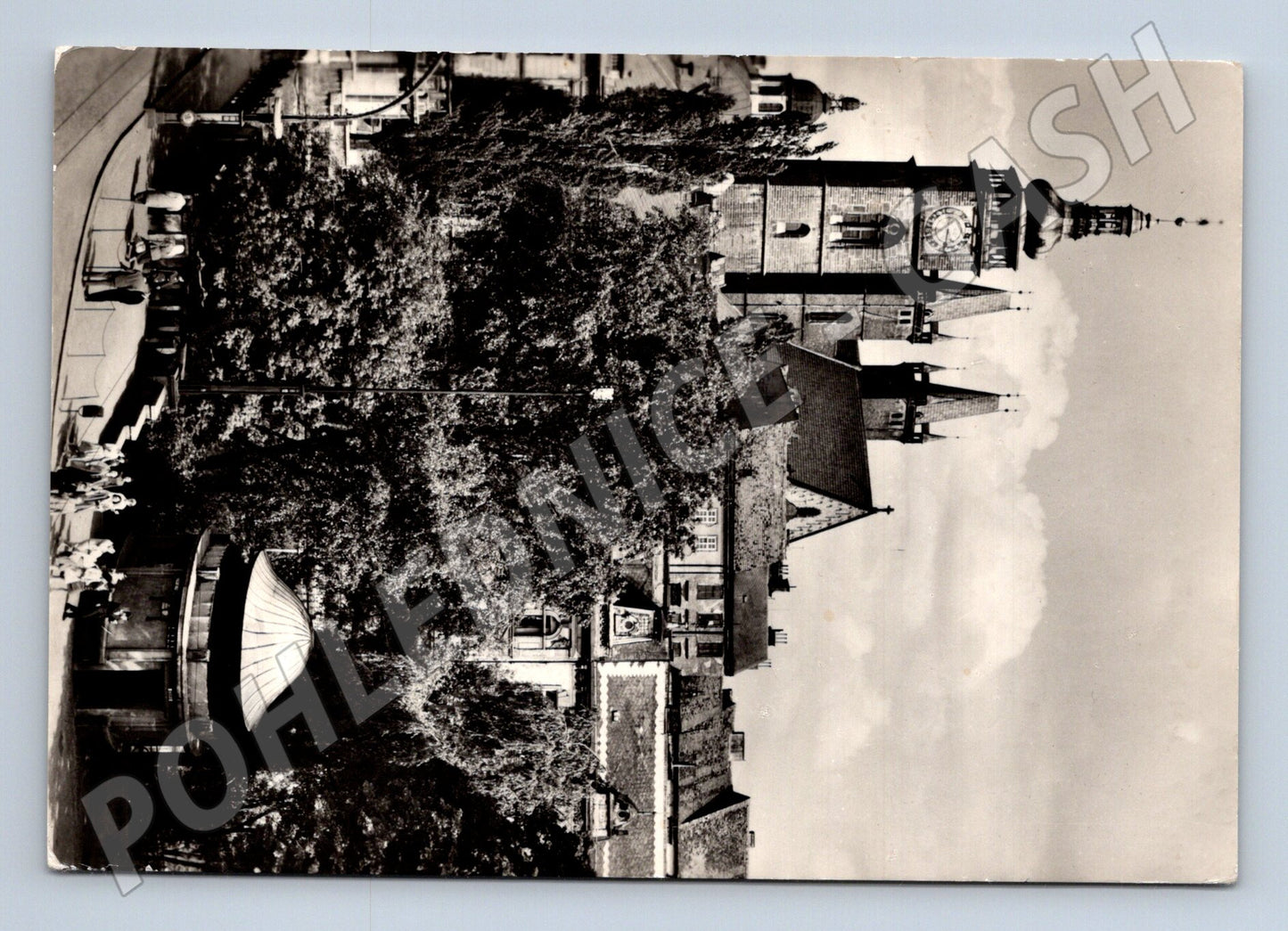 Pohlednice Hradec Králové Bílá věž a katedrála 1941 (M28312)