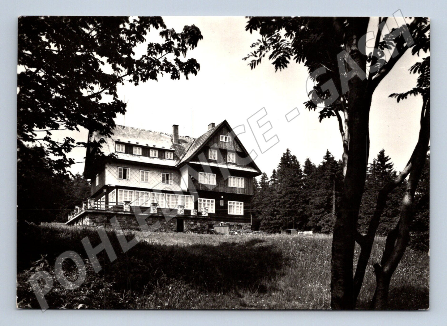 Pohlednice Staré Město pod Sněžníkem Chata Paprsek 1974 (M28316)