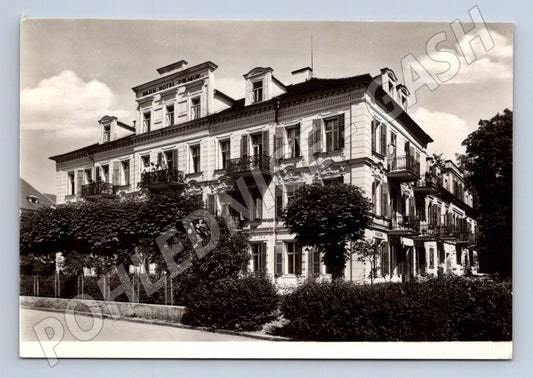 Pohlednice Frantiskovy Lázně Hotel Praha 1952 (M28318)