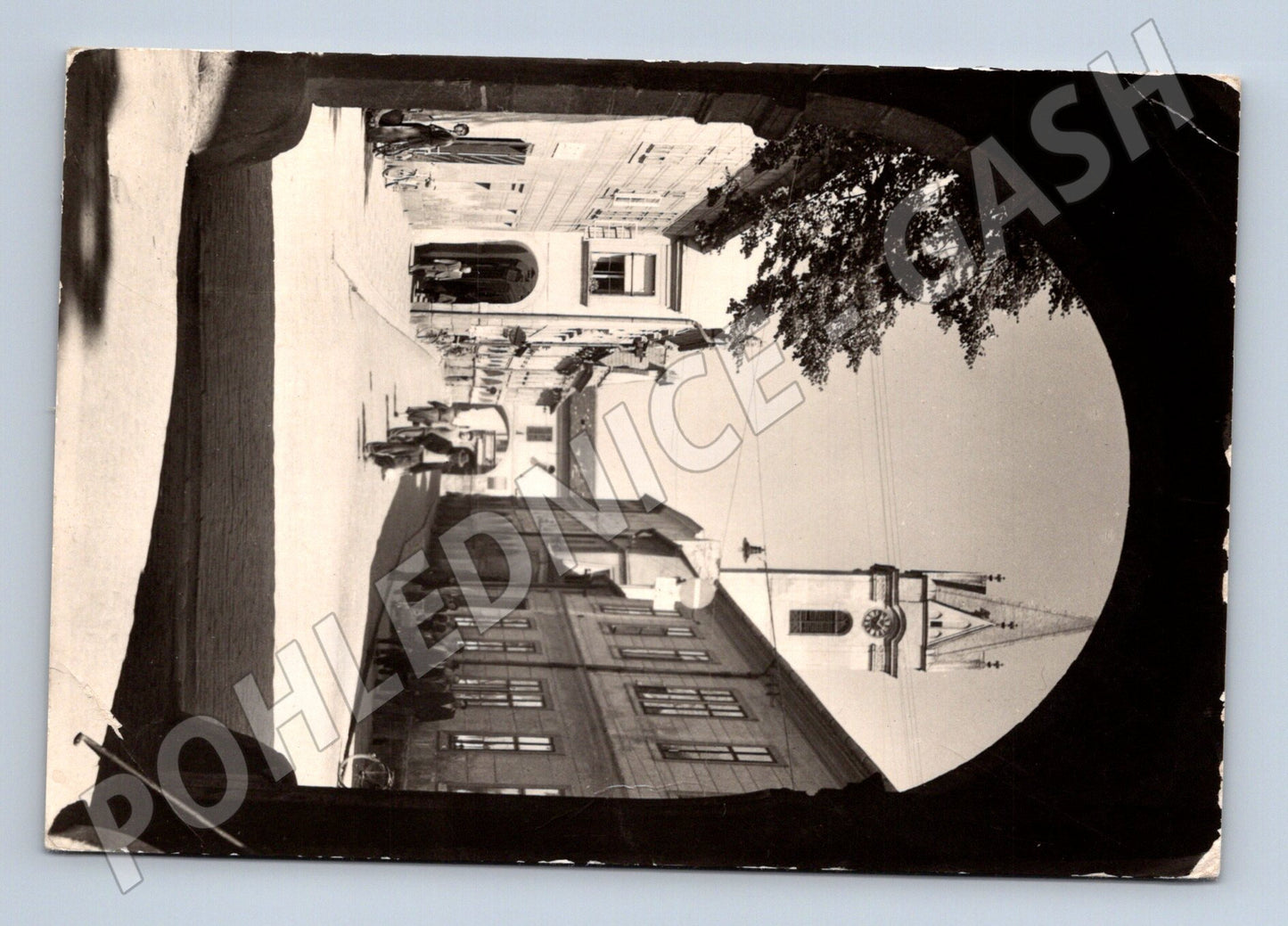 Pohlednice Třeboň Březanova ulice 1963 (M28330)