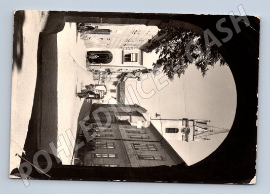 Pohlednice Třeboň Březanova ulice 1963 (M28330)
