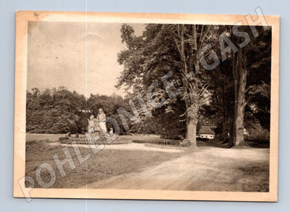 Pohlednice Ratibořice Babiččino údolí pomník 1952 (M28341)