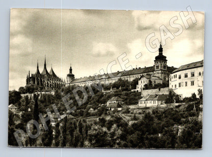 Pohlednice Kutná Hora Chrám sv. Barbory a Jezuitská kolej (M28347)