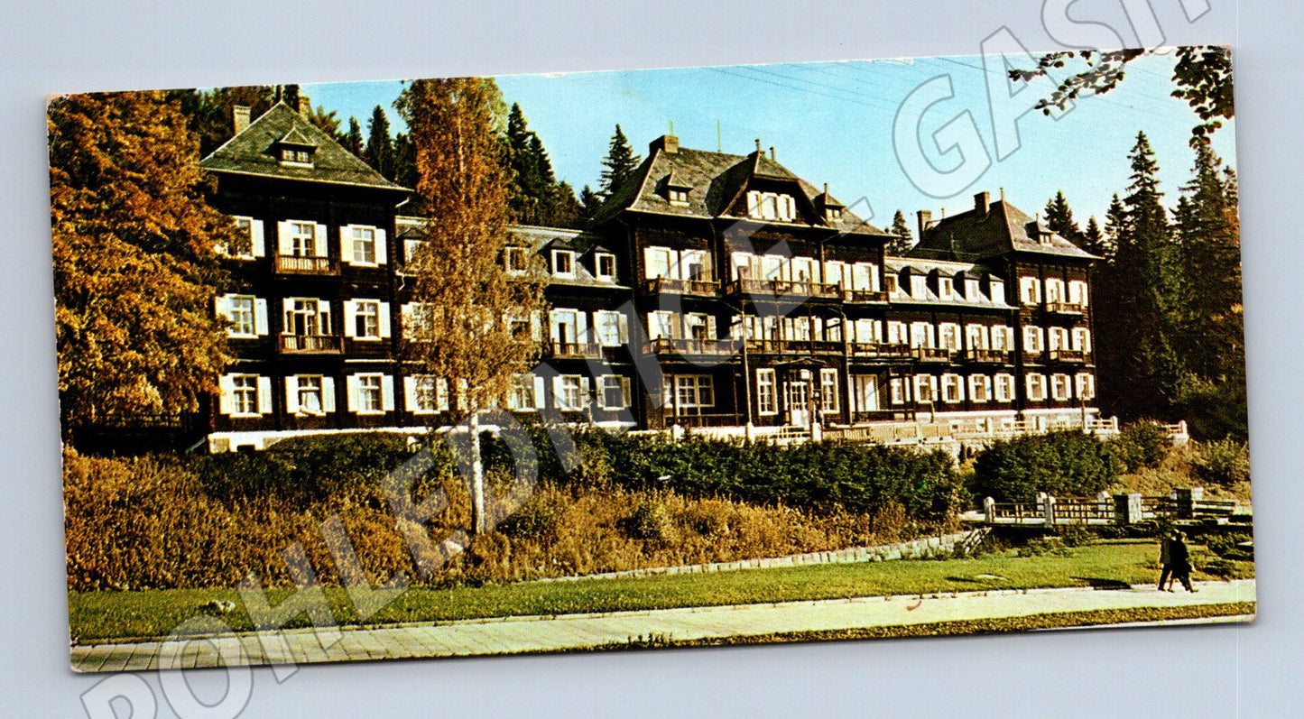 Pohlednice Karlova Studánka Slezský dům (M28379)