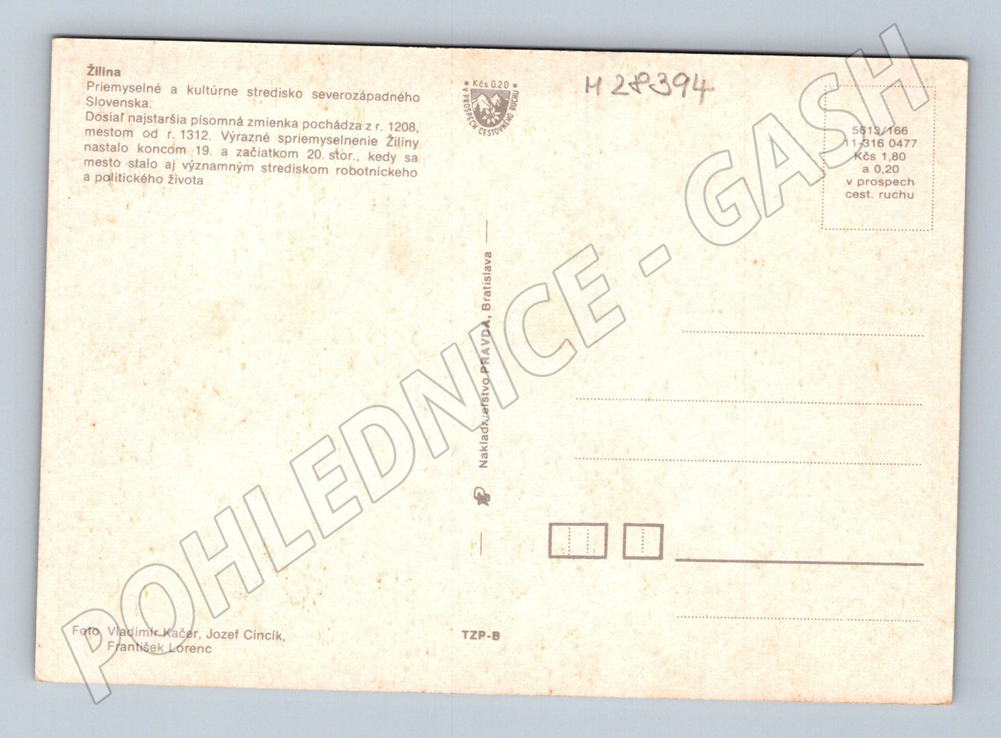 Pohlednice Slovensko Žilina různé pohledy (M28394)