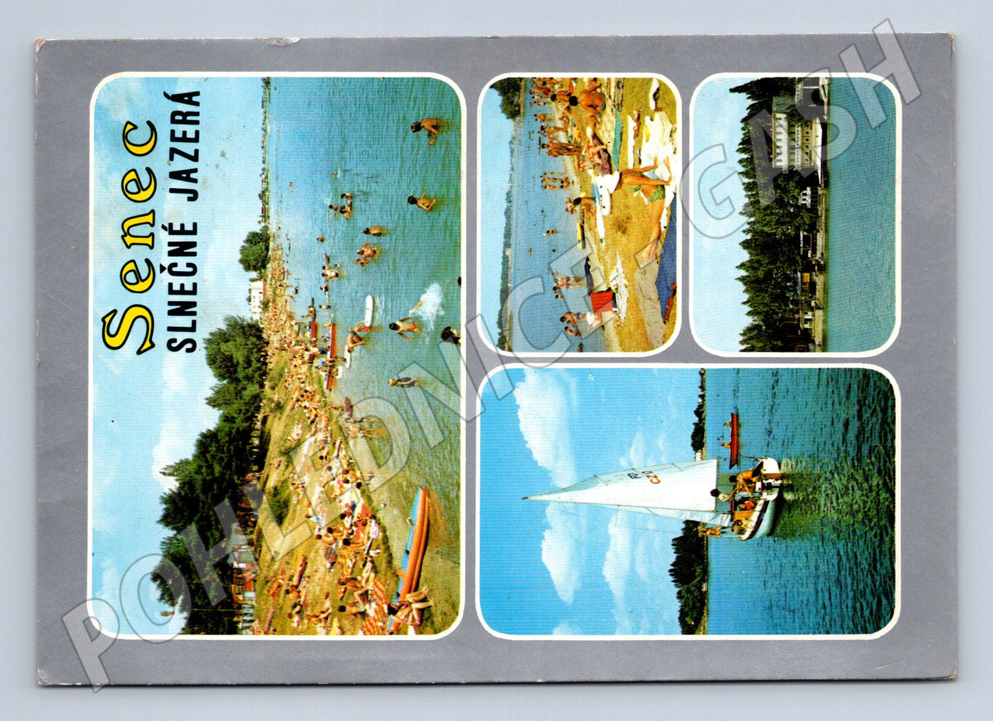 Pohlednice Slovensko Senec Slnečné jazerá 1968 (M28402)