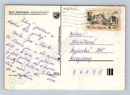Pohlednice Slovensko Senec Slnečné jazerá 1968 (M28402)