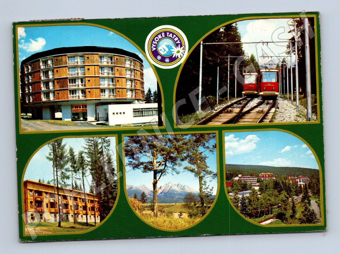 Pohlednice Slovensko Vysoké Tatry hotel lanovka (M28405)