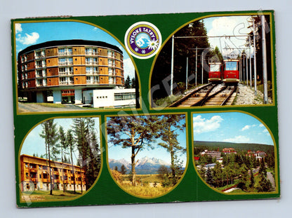 Pohlednice Slovensko Vysoké Tatry hotel lanovka (M28405)