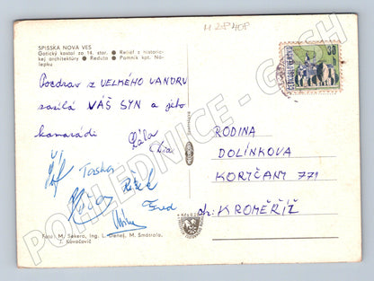 Pohlednice Slovensko Spišská Nová Ves (M28408)