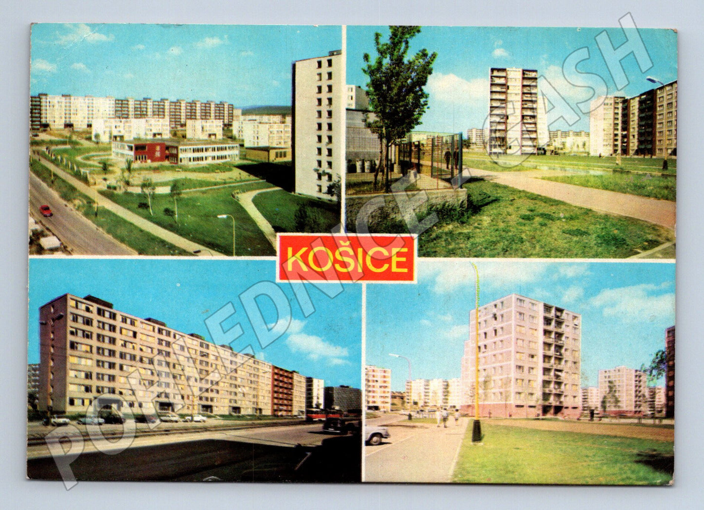 Pohlednice Slovensko Košice sídliště 1971 (M28415)