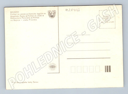 Pohlednice Slovensko Bojnice multi-view (M28416)