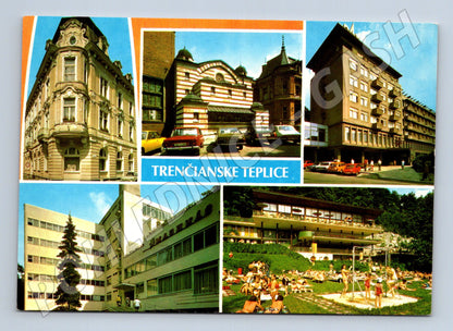 Pohlednice Slovensko Trenčianske Teplice různé pohledy (M28418)