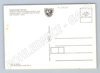 Pohlednice Slovensko Trenčianske Teplice různé pohledy (M28418)