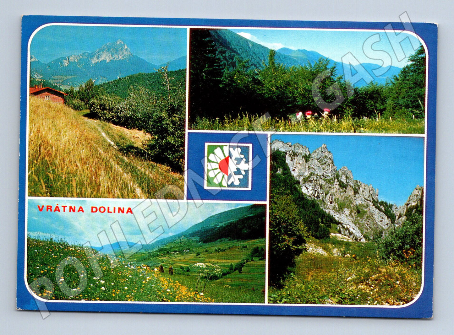 Pohlednice Slovensko Vrátna Dolina koláž krajiny (M28420)
