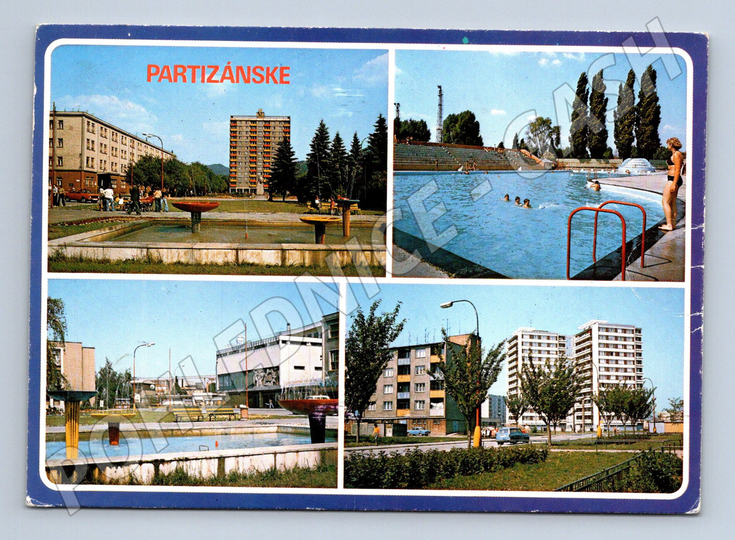 Pohlednice Slovensko Partizánske 1971 (M28421)