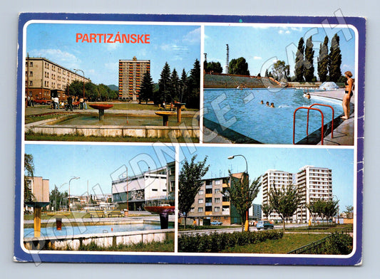 Pohlednice Slovensko Partizánske 1971 (M28421)