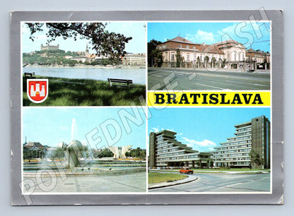 Pohlednice Slovensko Bratislava různé pohledy (M28426)