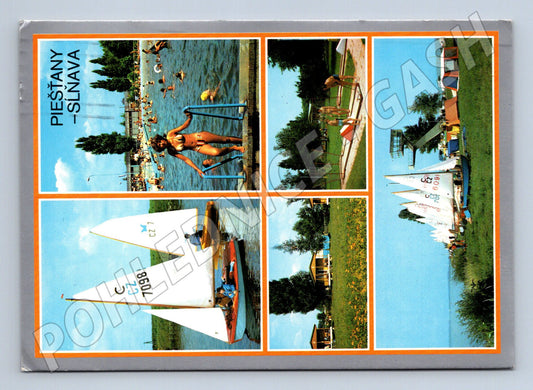 Pohlednice Slovensko Piešťany Slnava rekreace 1981 (M28428)