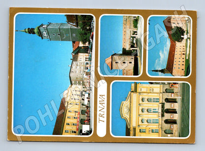Pohlednice Slovensko Trnava různé pohledy 1988 (M28429)