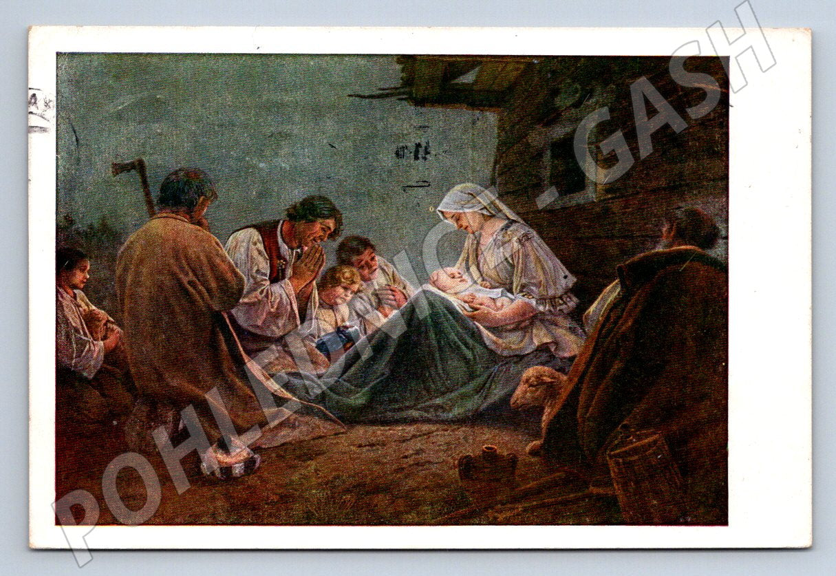 Postcard Adolf Liebscher Wallachian Madonna 1941 (M2843)