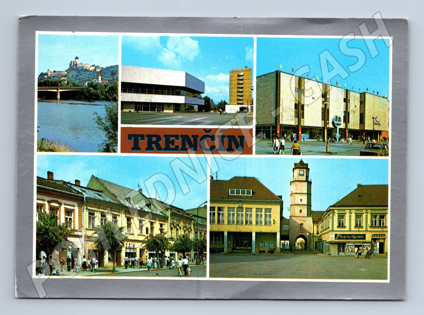 Pohlednice Slovensko Trenčín různé motivy (M28434)