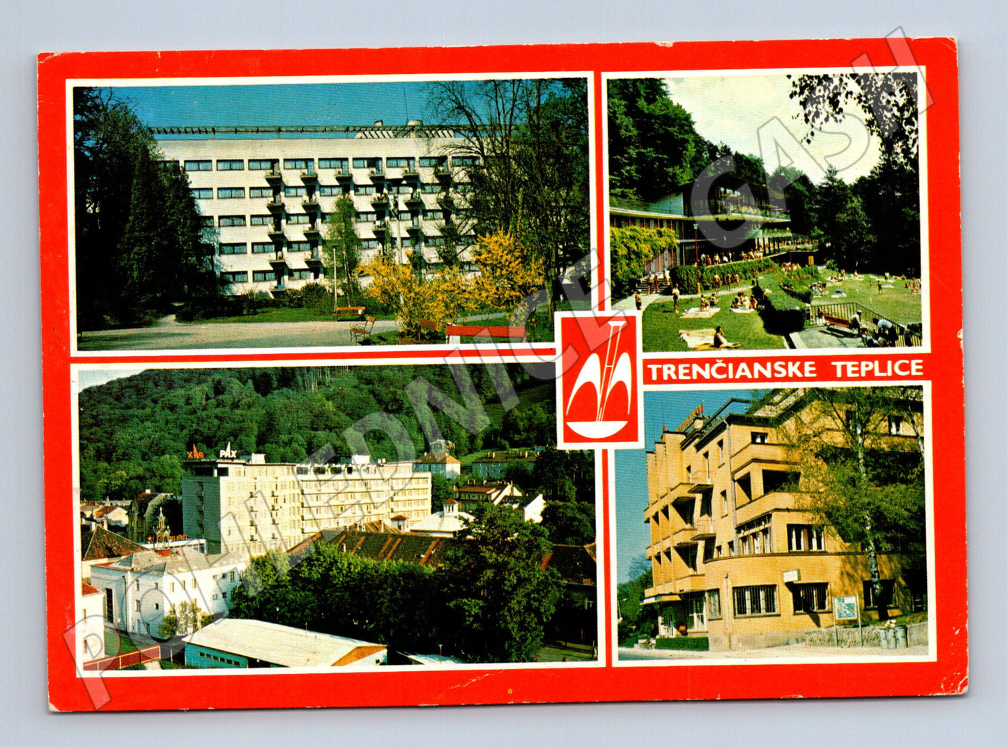 Pohlednice Slovensko Trenčianske Teplice různé pohledy (M28439)