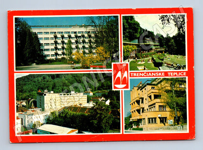Pohlednice Slovensko Trenčianske Teplice různé pohledy (M28439)