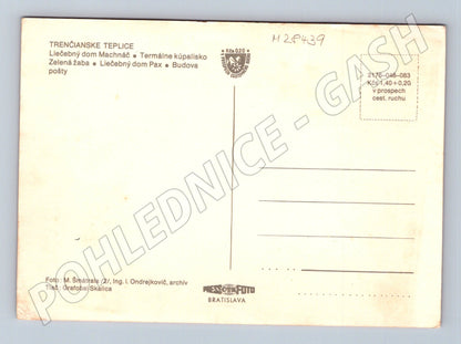 Pohlednice Slovensko Trenčianske Teplice různé pohledy (M28439)