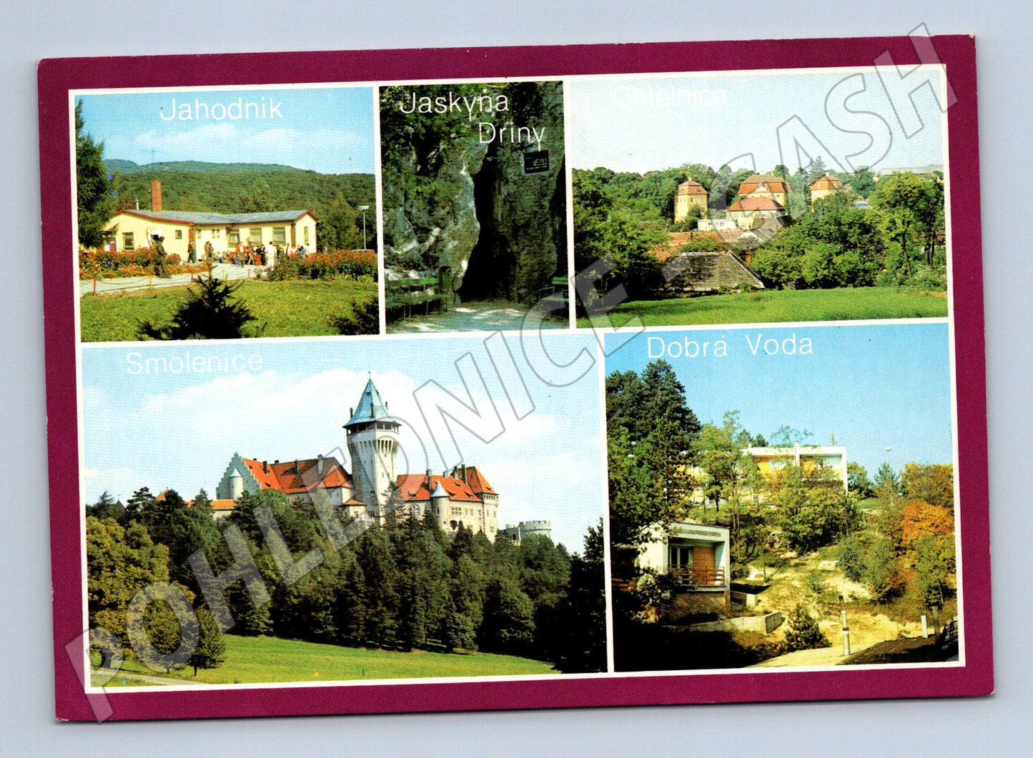 Pohlednice Slovensko Smolenice Driny a okolí (M28443)