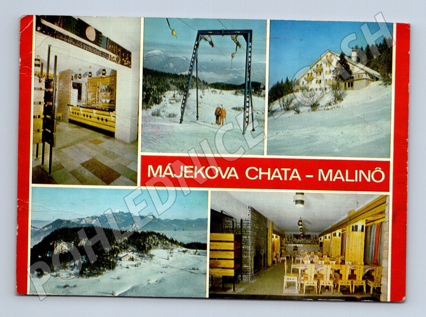 Pohlednice Slovensko Májekova chata Malinô (M28470)