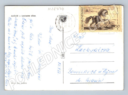 Pohlednice Slovensko Košice Leninova ulica 1969 (M28474)