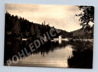 Pohlednice Slovensko Hornianske jazero 1962 (M28477)