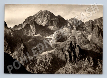 Slovensko Vysoké Tatry pohled z Východní Slavkovské věže (M28494)