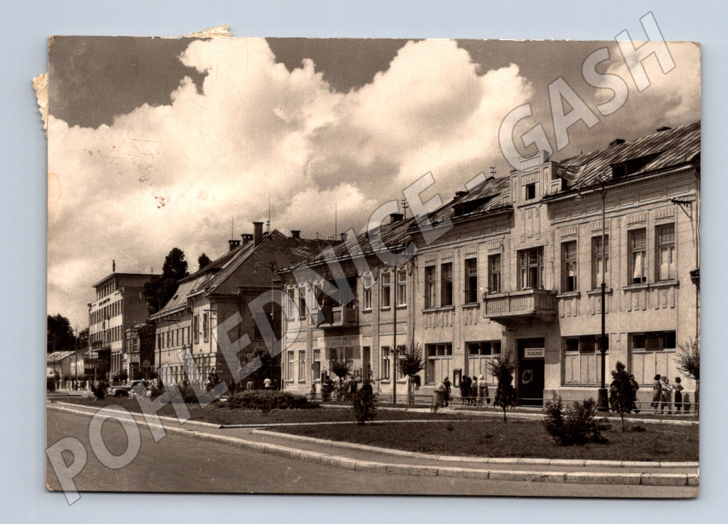 Pohlednice Slovensko Michalovce ulice 195X (M28497)