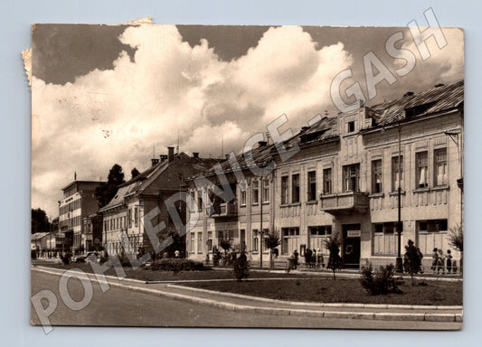 Pohlednice Slovensko Michalovce ulice 195X (M28497)