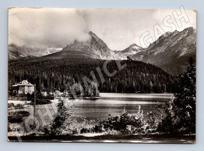 Pohlednice Slovensko Štrbské pleso Vysoké Tatry 1957 (M28500)