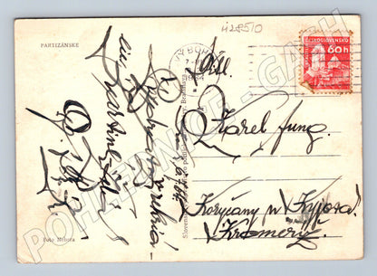 Pohlednice Slovensko Partizánske památník 1964 (M28510)