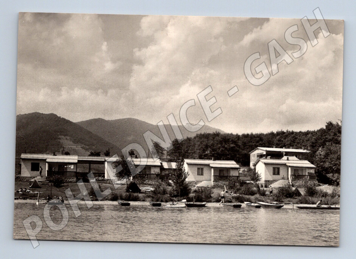 Pohlednice Slovensko Nitrianske Rudno Priehrada 1951 (M28512)