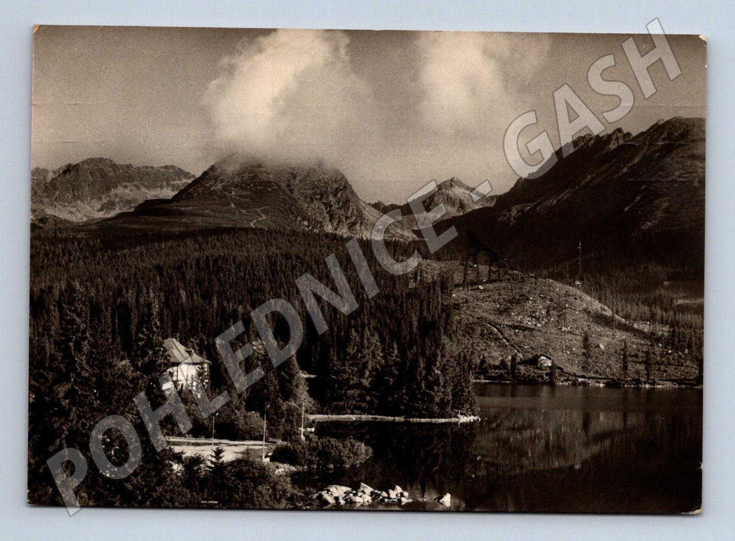 Pohlednice Slovensko Vysoké Tatry Štrbské pleso 1959 (M28516)