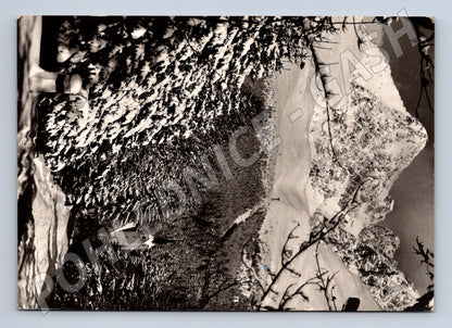 Pohlednice Slovensko Vysoké Tatry Lomnický štít zima 1962 (M28518)