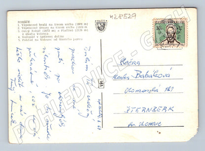 Pohlednice Slovensko Roháče 1975 (M28529)