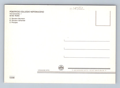 Pohlednice Itálie Řím svatí Nepomucký Sarkander (M28552)
