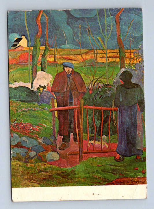 Pohlednice Gauguin Bonjour M. Gauguin 1972 (M28554)