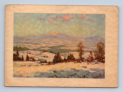 Pohlednice Zimní krajina hory (M28572)